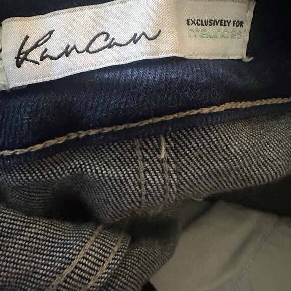 KanCan Skinny Curvy High Rise Frayed Hem Jean Blue Jeans Women's Plus Size 16 - Picture 9 of 10